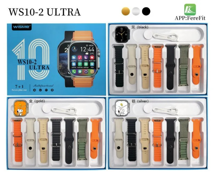 ساعت هوشمند مدل WS10-2 Ultra