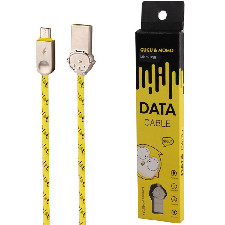 کابل میکرو یو اس بی Gugu & Momo M6 2A 1m